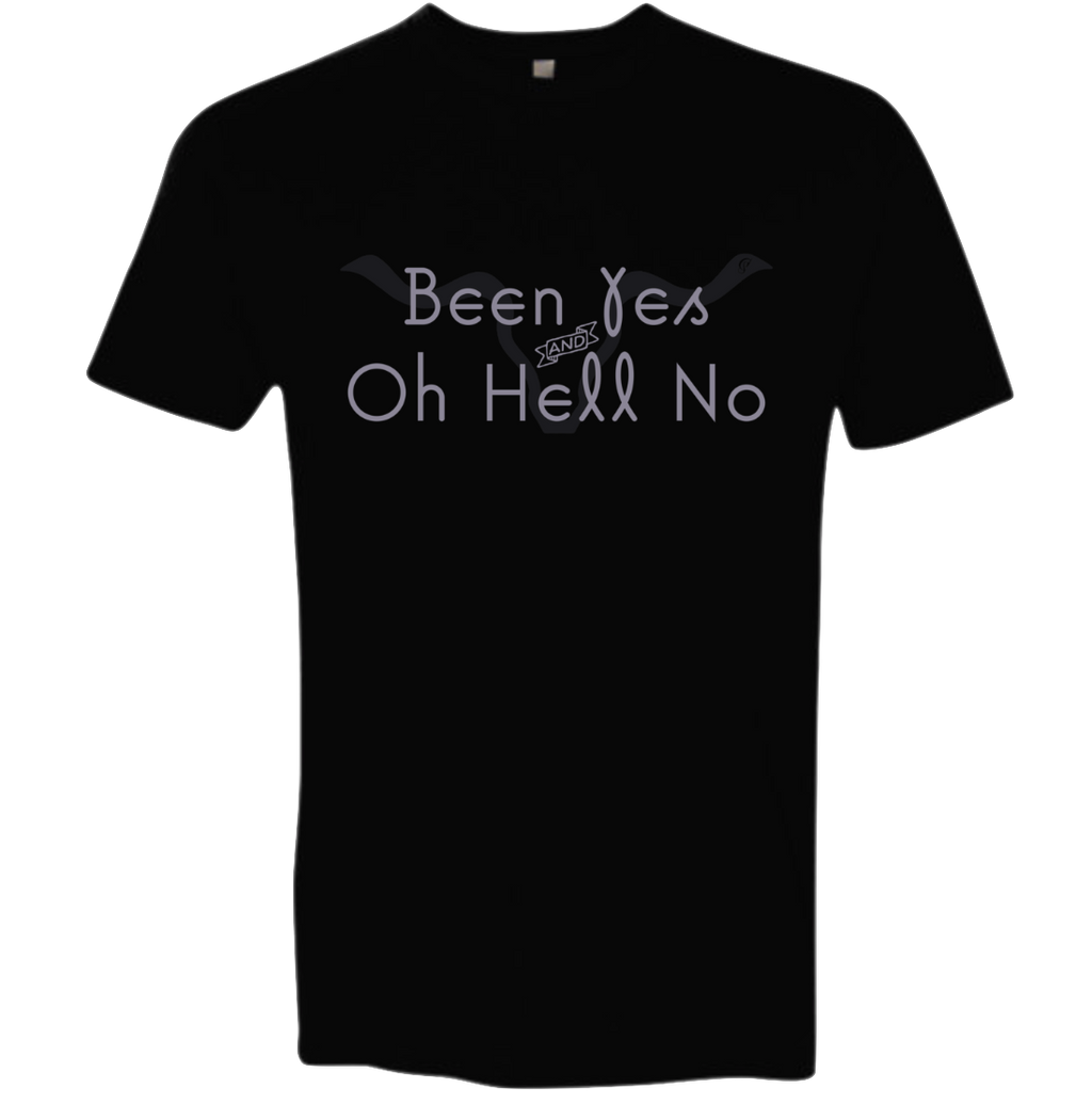 been yes, oh hell no, Canyon Skye, concert, festival, country, tee, t-shirt, train