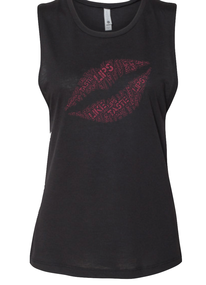 Lips taste like sangria, Canyon Skye, concert, festival, country, tee, tank, t-shirt